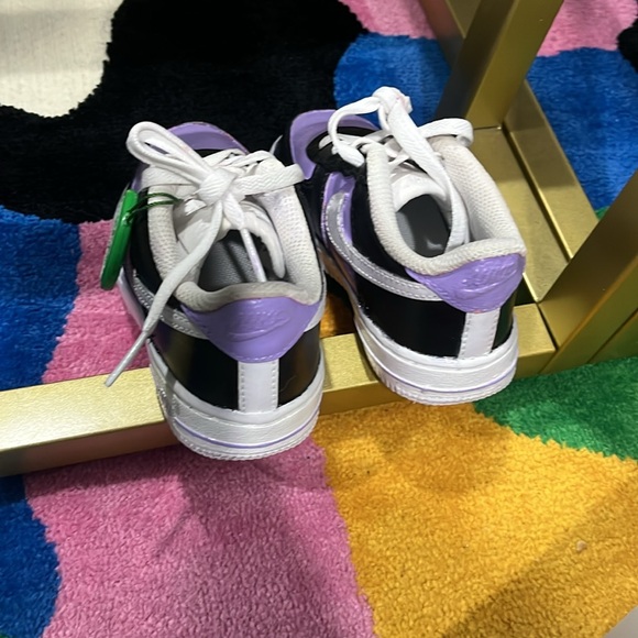 Brand new shoes for kids custom made purple and lilac size 9c - Picture 5 of 9